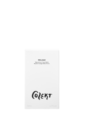 RELOAD bakuchiol face balm natural & vegan skincare in elegant white box with bold black graphic from Colekt Stockholm
