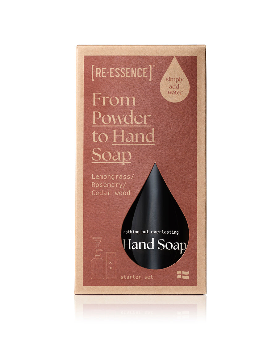 Hand soap gift set : Lemongrass Rosemary Cedar