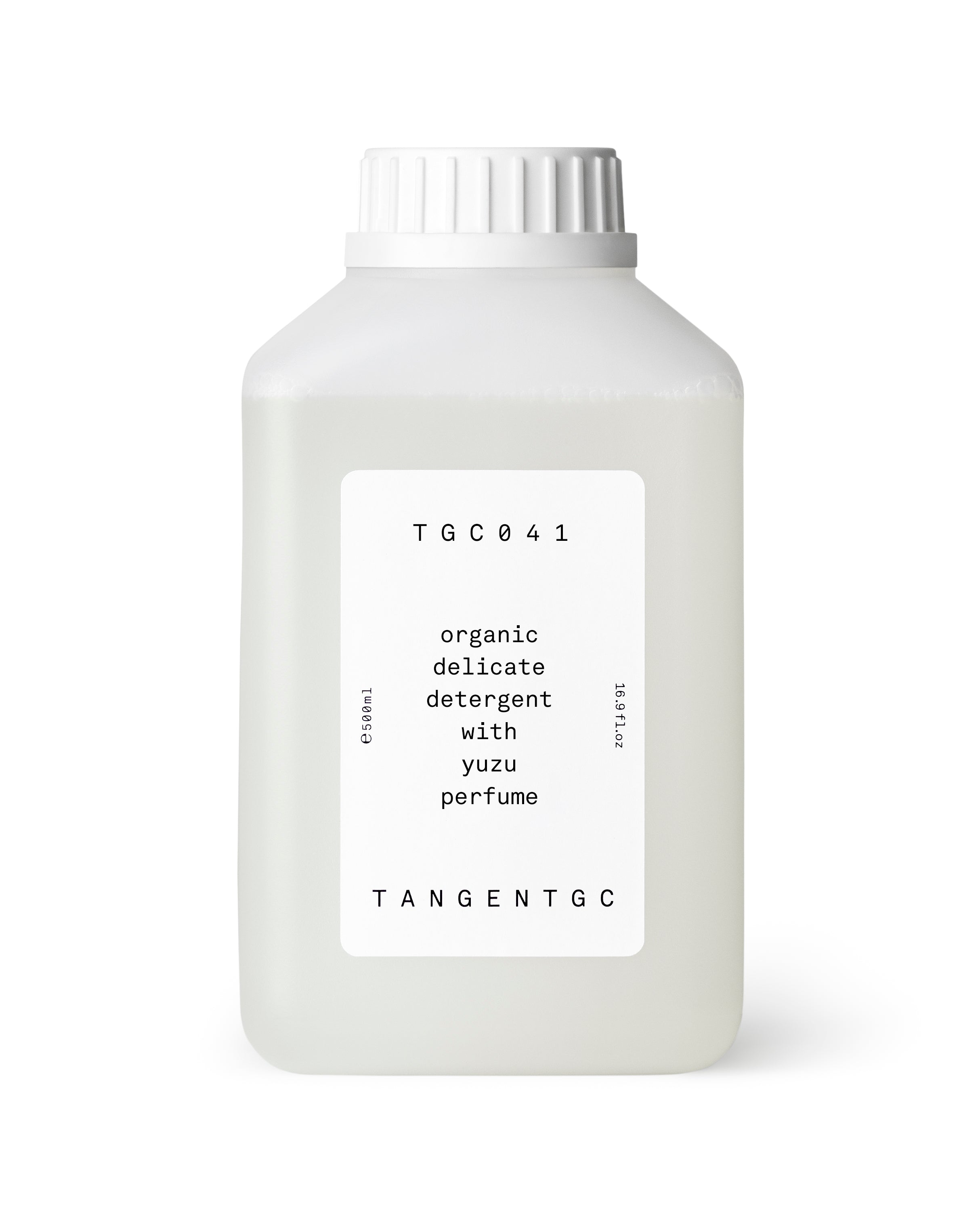 Simple & refined garment care with the organic delicate detergent with yuzu perfume from Tangent GC