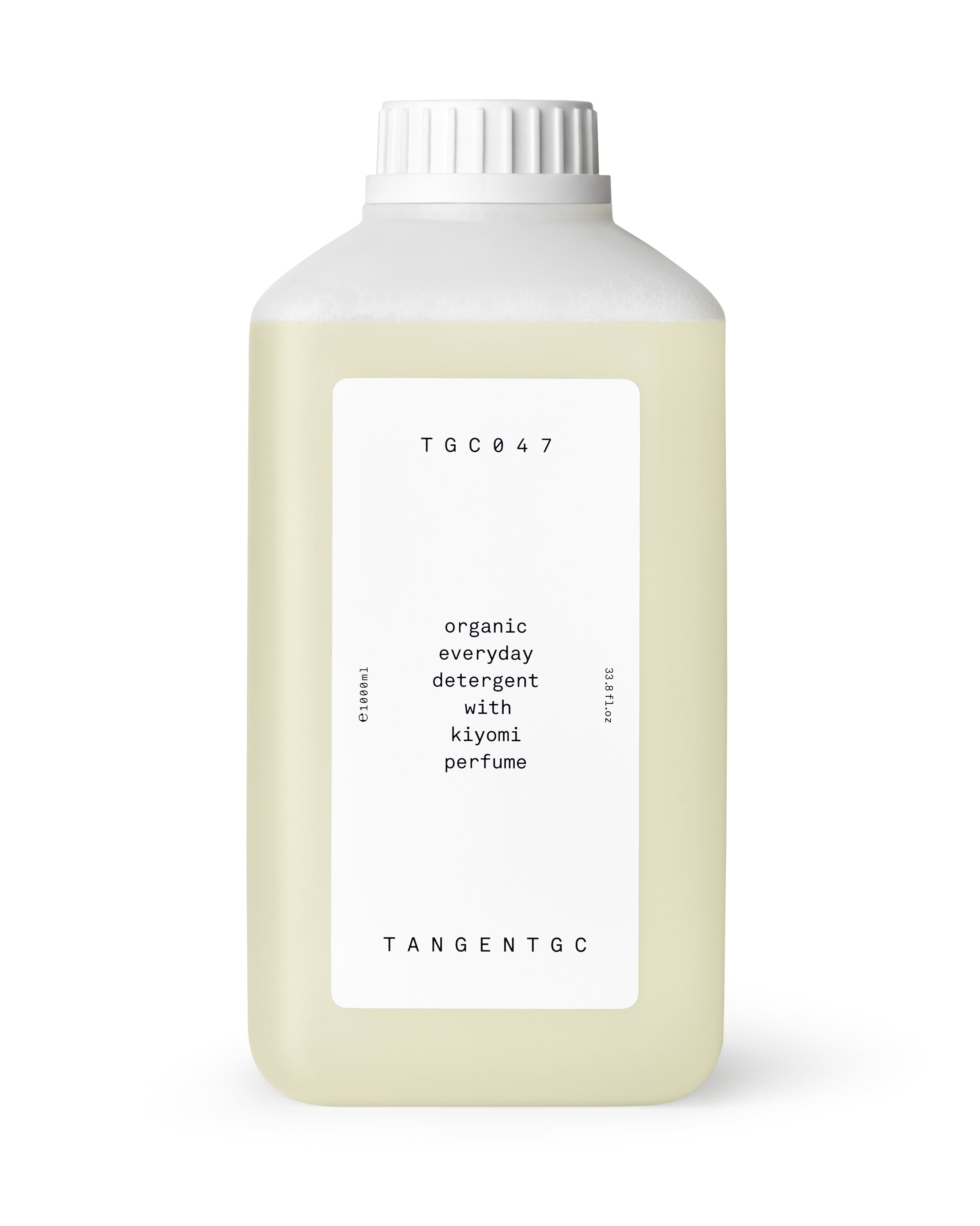 Simple & refined garment care with the organic everyday detergent with kiyomi perfume from Tangent GC