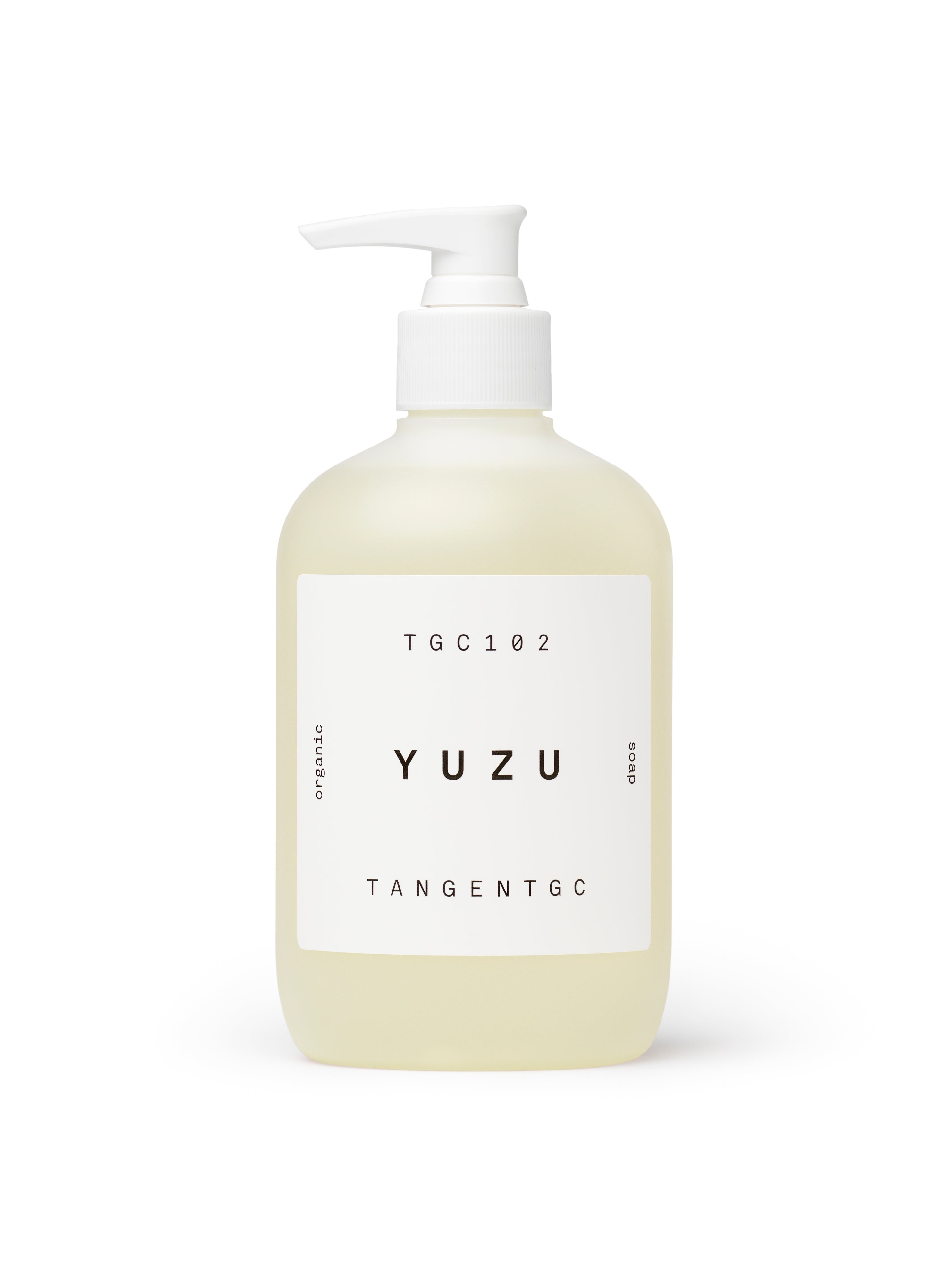 Simple & refined organic hand soap with natural Yuzu perfume from Tangent GC