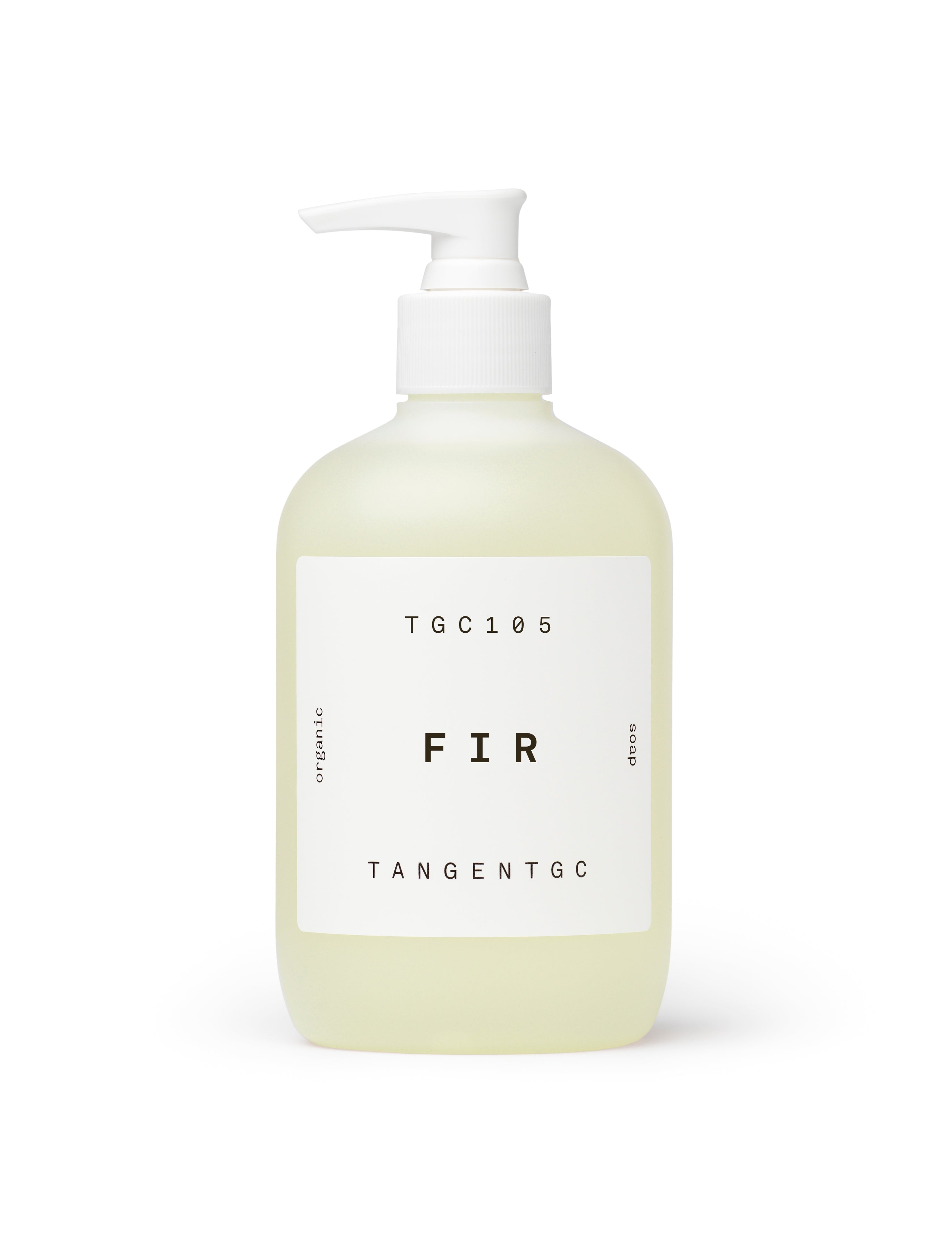 Simple & refined organic hand soap with natural Fir perfume from Tangent GC