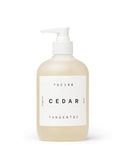 Simple & refined organic hand soap with natural Cedar perfume from Tangent GC