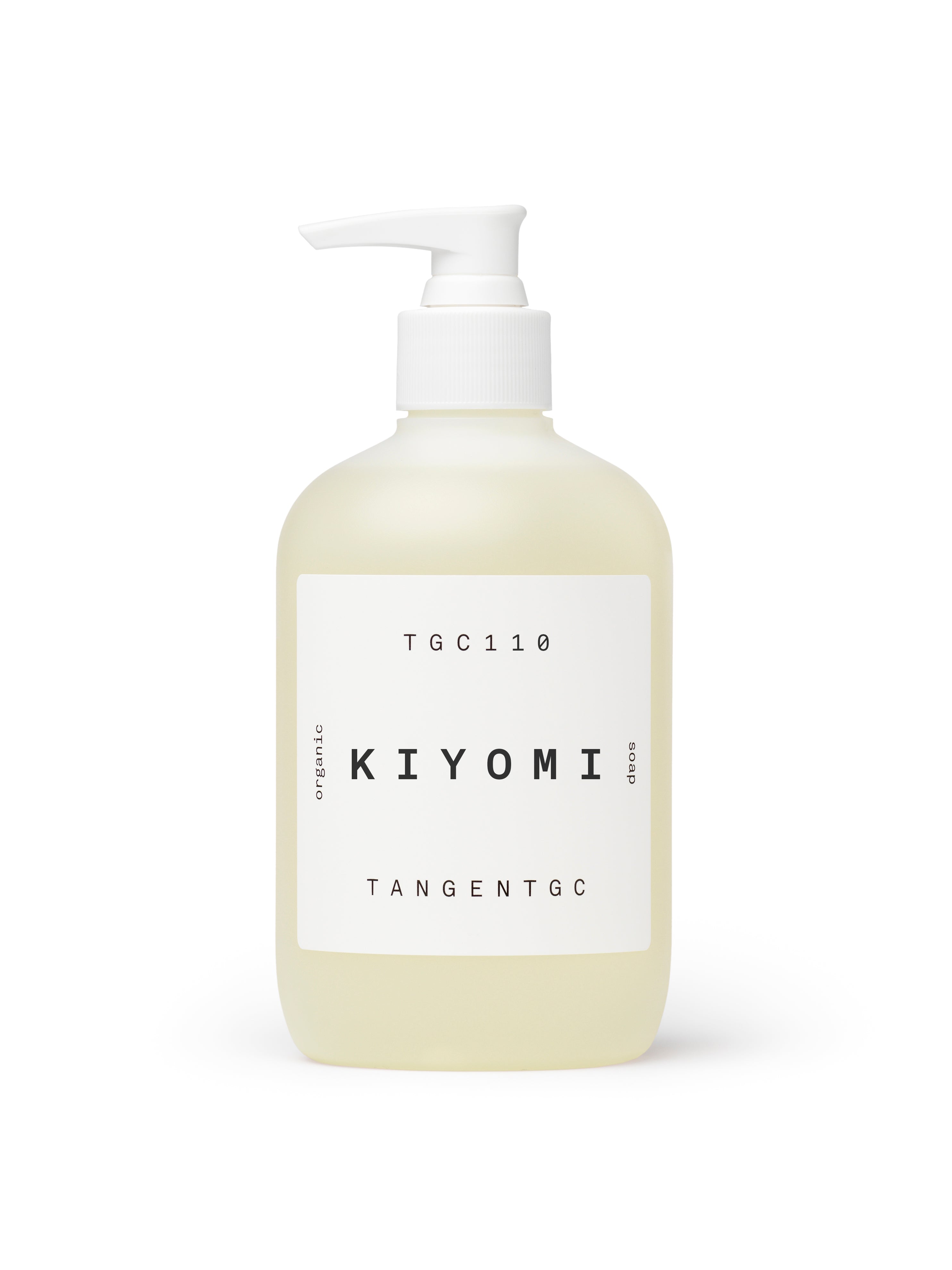 Simple &amp; refined organic hand soap with natural Kiyomi perfume from Tangent GC