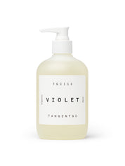 Simple & refined organic hand soap with natural Violet perfume from Tangent GC