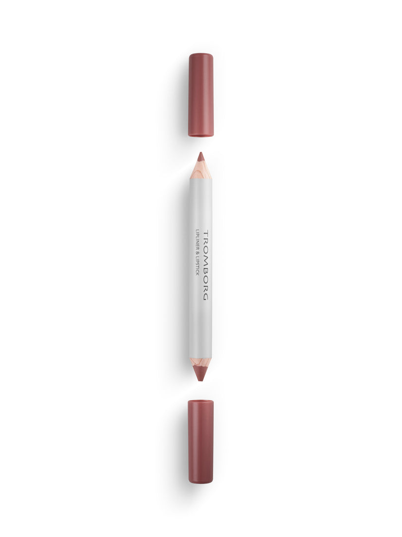 Lipliner and Lipstick: Coffee Rose