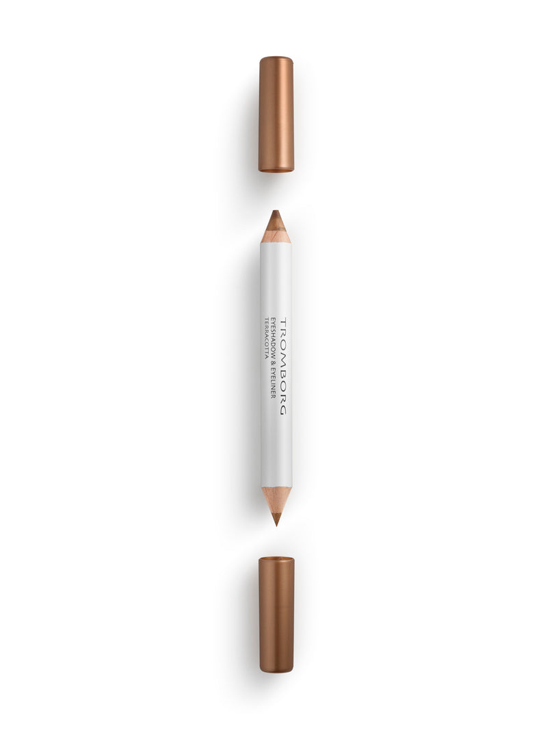 Eyeliner and Eyeshadow: Terracotta