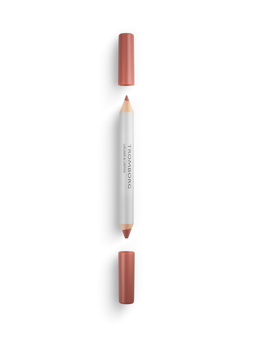 Lipliner and Lipstick: Clear Rose