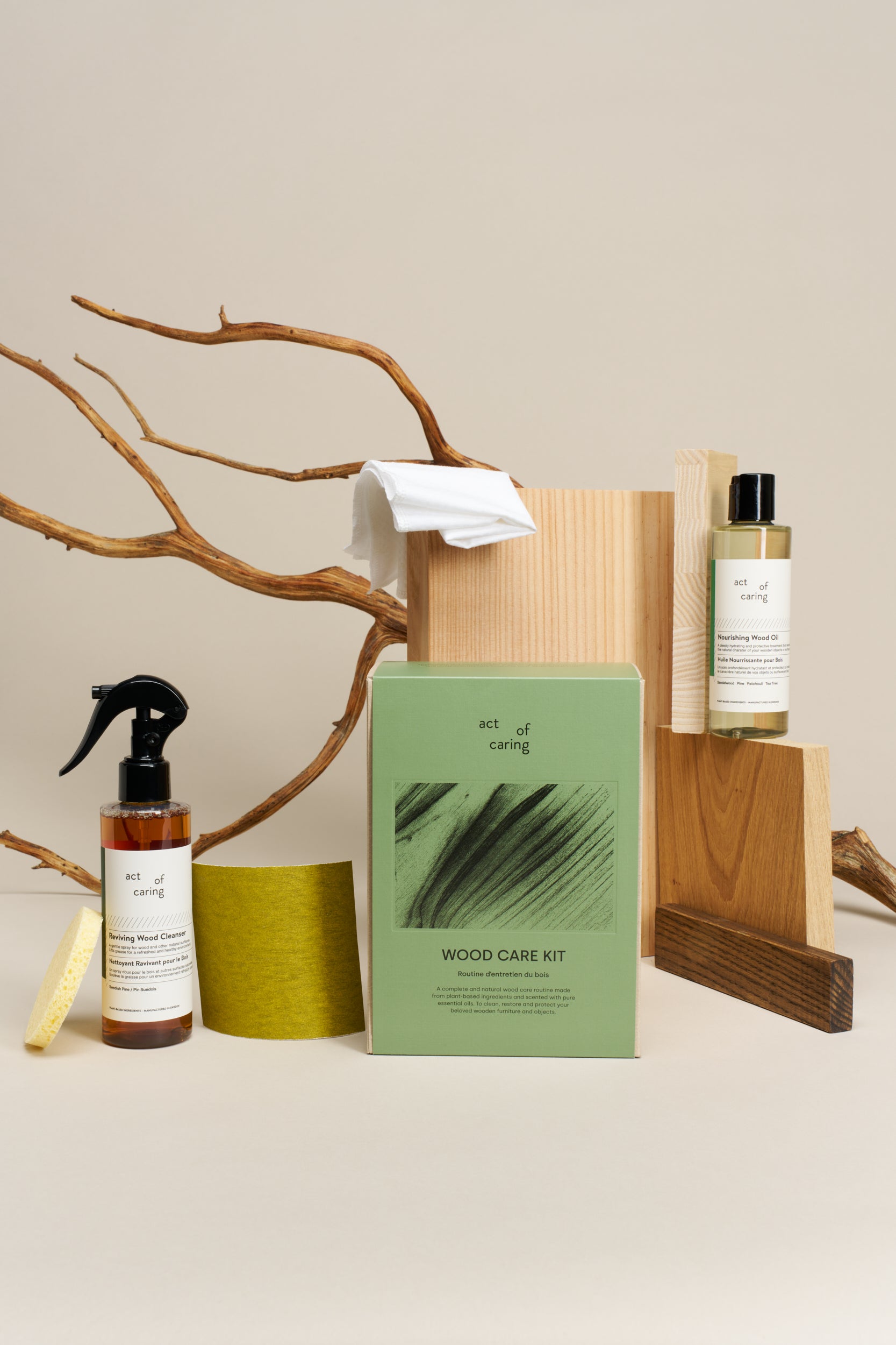 Wood care kit