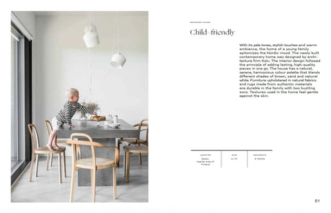 Enjoy Nordic tones and the beauty of Nordic family living in the Nordic Interior Book from Cozy Publishing.