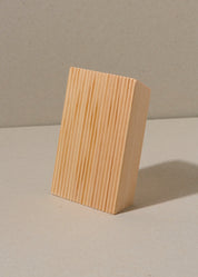 Hinoki wood soap rest