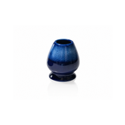Blue Glaze Matcha Bowl & Whisk Holder Set