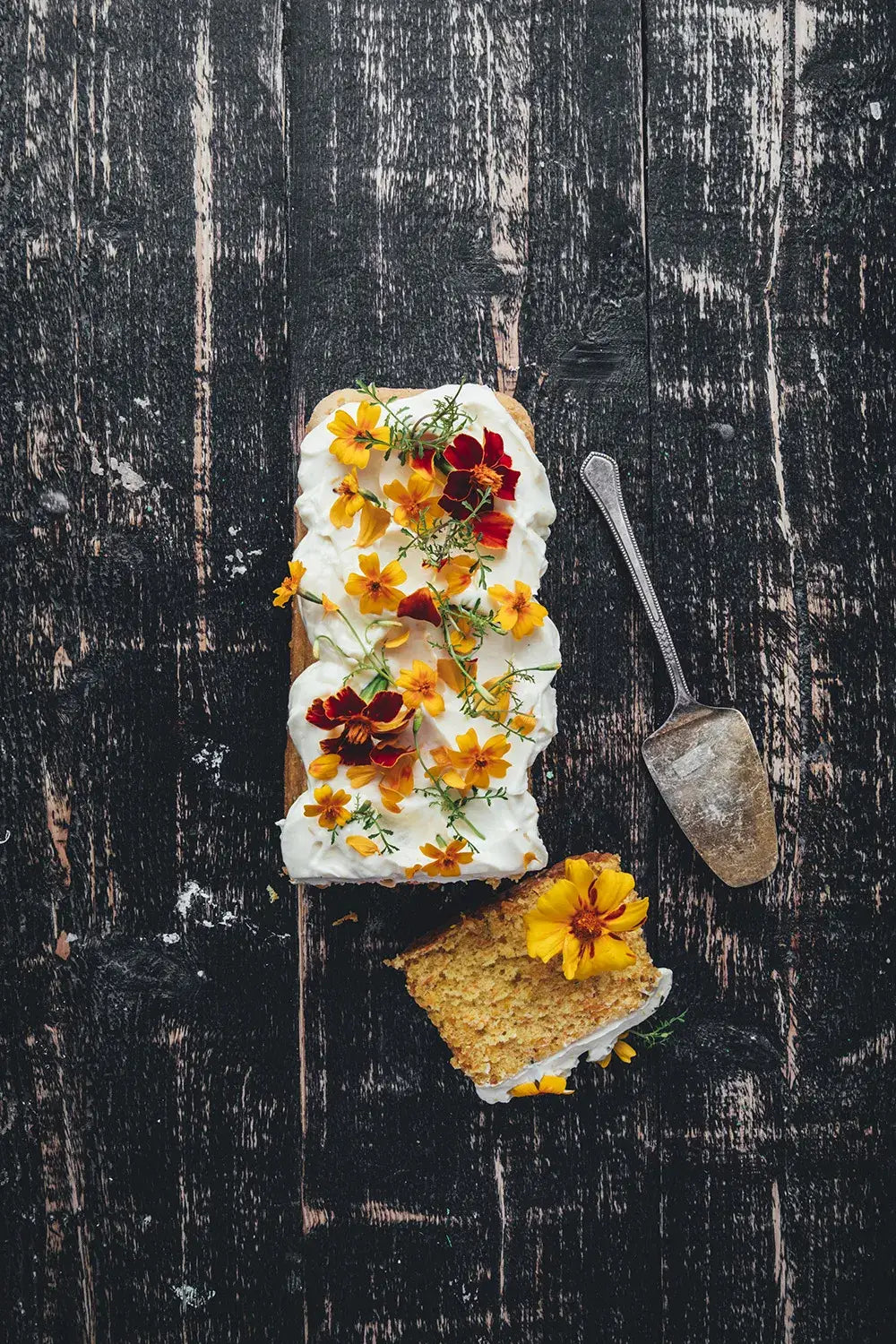 Hardcover book Flowers on a Plate combining food with flowers & nature with beautiful photography of Finnish life, by Cozy Publishing.