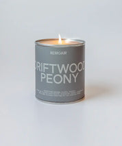 Driftwood Peony Scented Candle