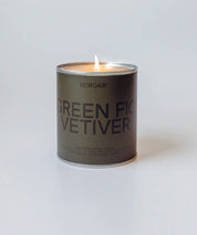 Green Fig Vetiver Scented Candle