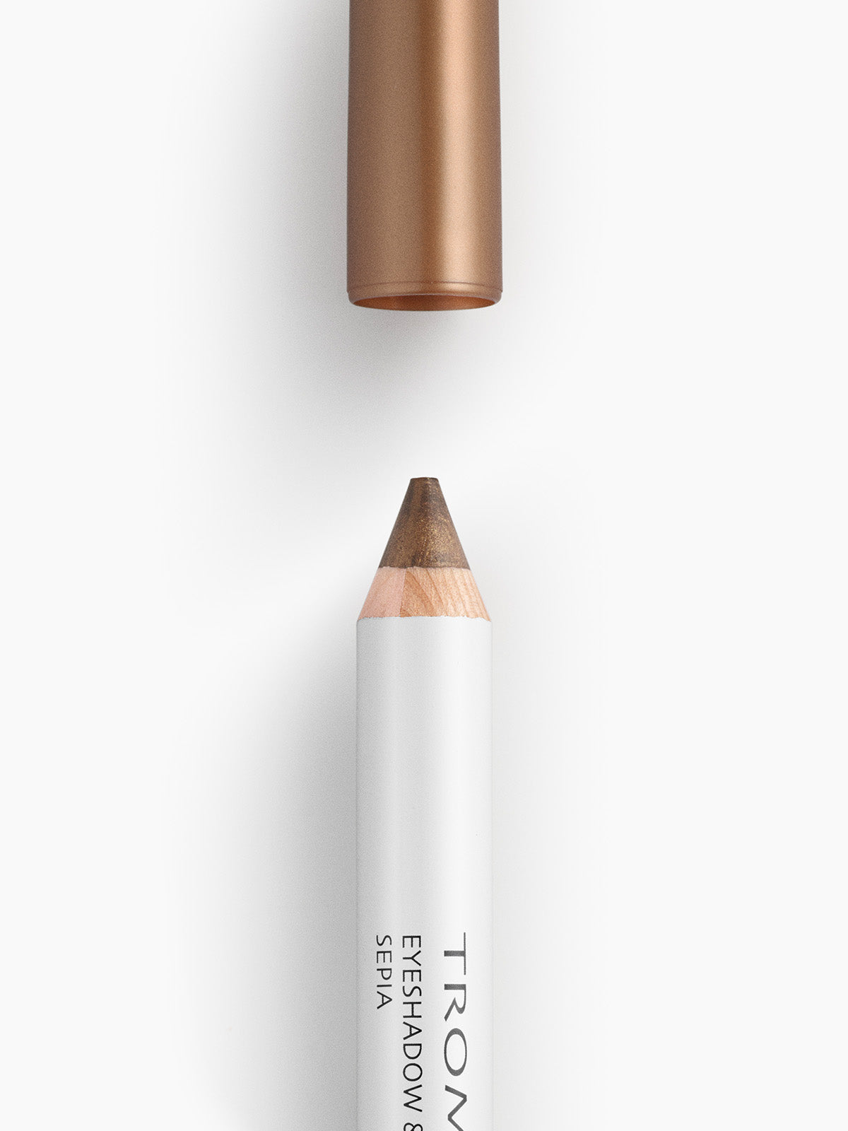 Eyeliner and Eyeshadow: Sepia