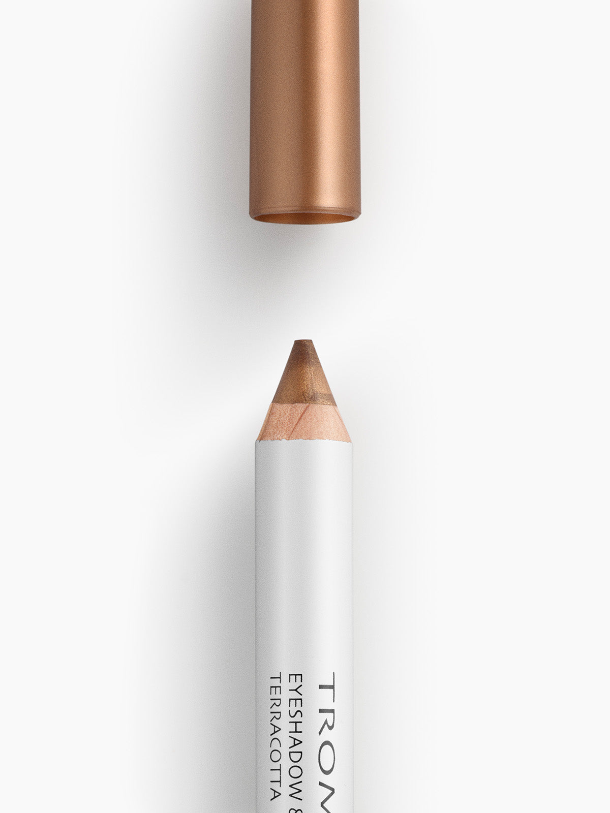 Eyeliner and Eyeshadow: Terracotta