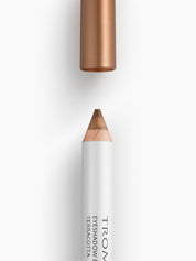 Eyeliner and Eyeshadow: Terracotta