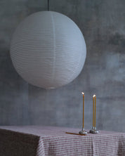 Aluminum candle holder