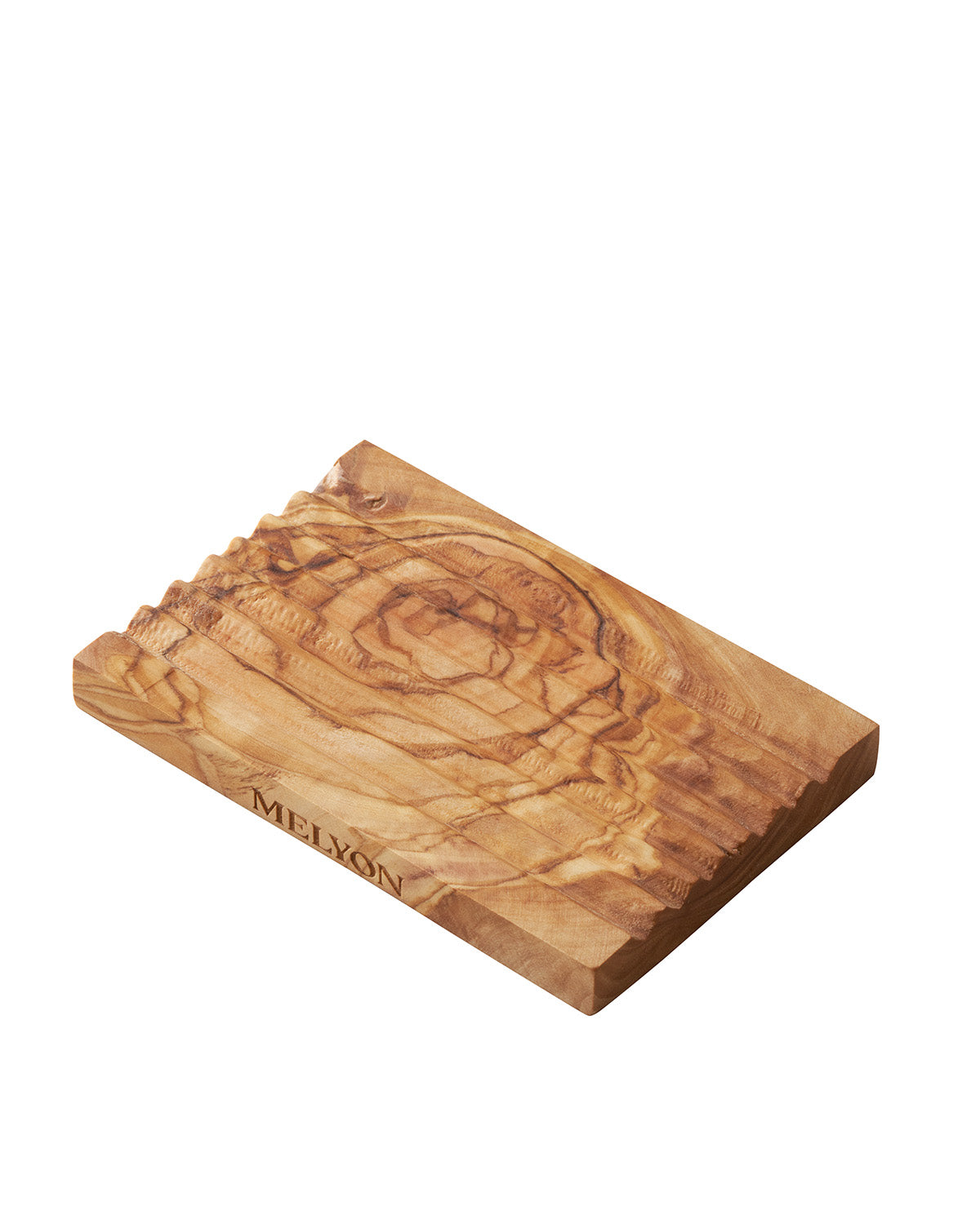 Olea wood soap dish