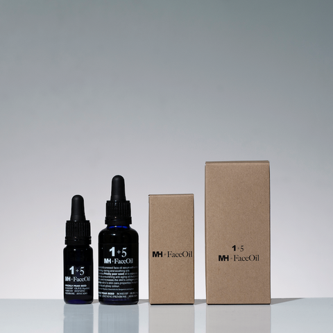 mh Facial oil in 2 sizes with carefully blended organic plant oils (8528981721393)